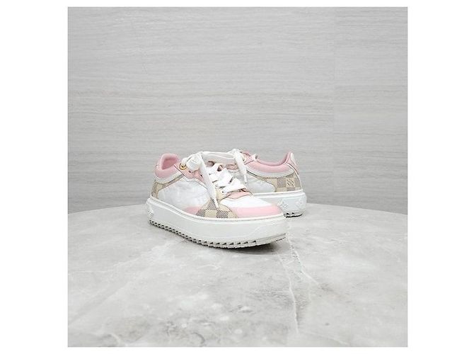 Louis Vuitton Damier Pink Timeout Sneaker - Ansicht 3