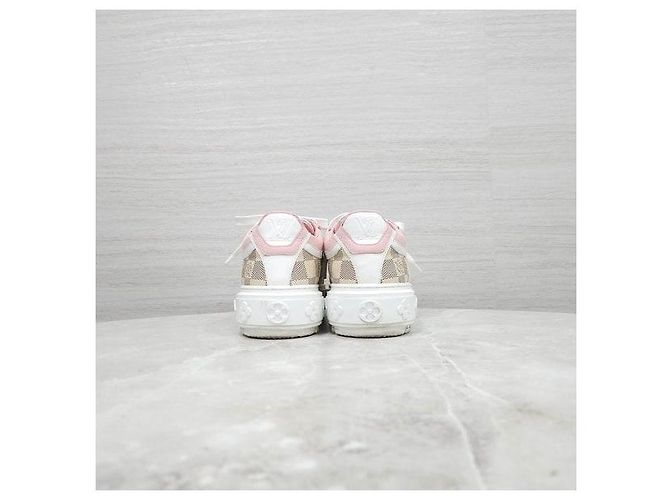 Louis Vuitton Damier Pink Timeout Sneaker - Ansicht 4