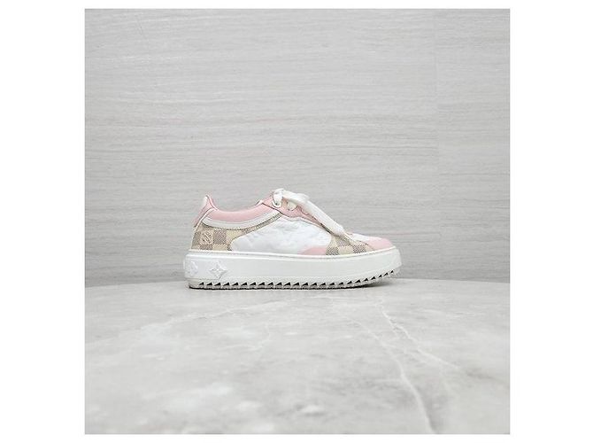 Louis Vuitton Damier Pink Timeout Sneaker - Ansicht 5