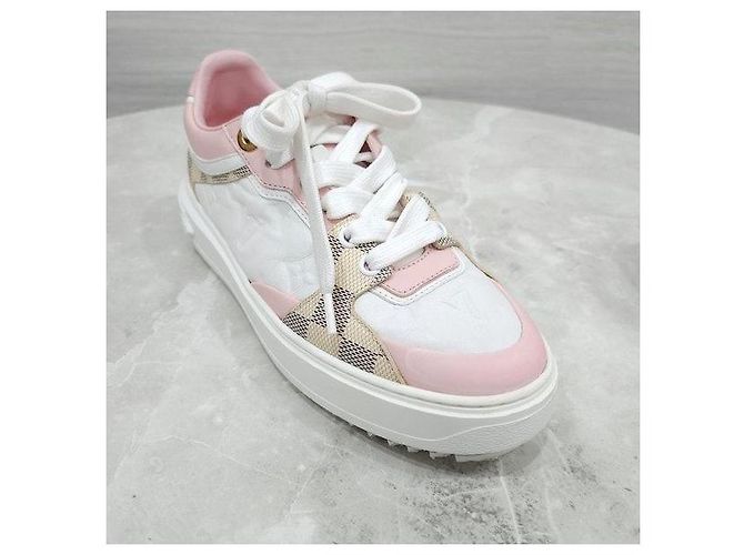 Louis Vuitton Damier Pink Timeout Sneaker - Ansicht 6