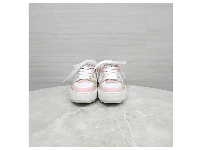 Louis Vuitton Damier Pink Timeout Sneaker - Ansicht 9