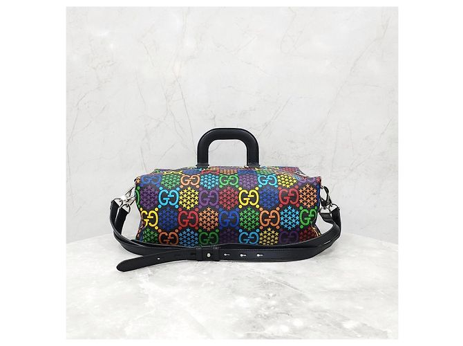 Gucci Borsa Duffel Tote Psichedelica - vista 12