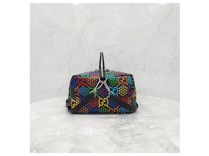Gucci Borsa Duffel Tote Psichedelica - vista 3