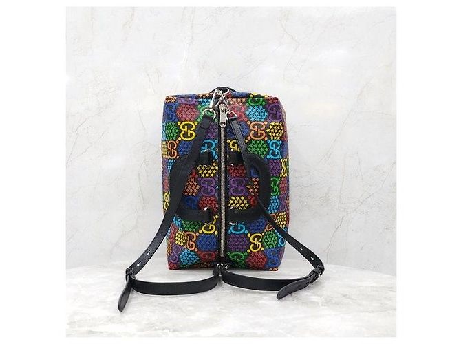 Gucci Borsa Duffel Tote Psichedelica - vista 5