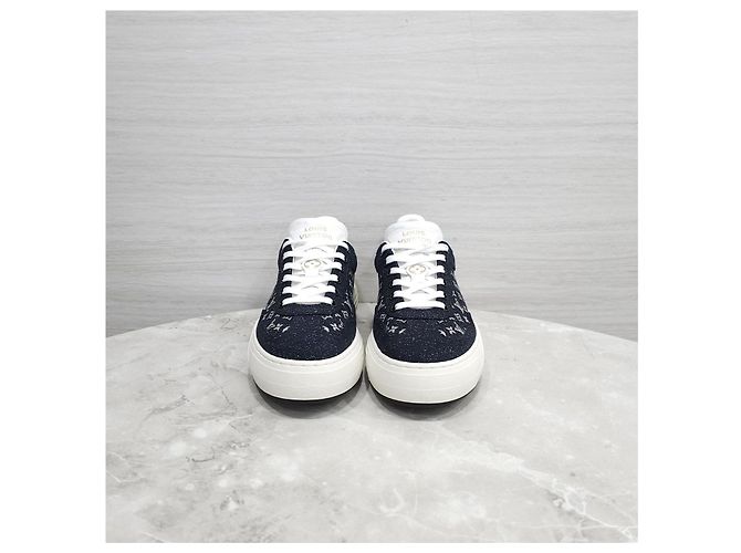 Louis Vuitton Sneakers Denim Monogram - vista 11