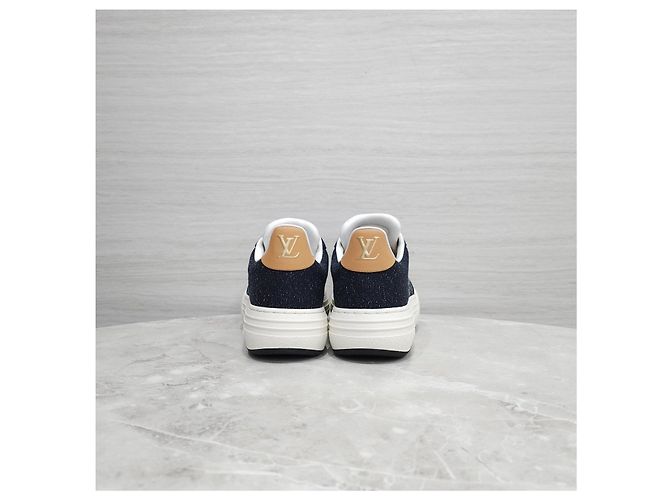 Louis Vuitton Sneakers Denim Monogram - vista 13