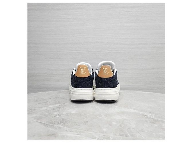 Louis Vuitton Sneakers Denim Monogram - vista 4