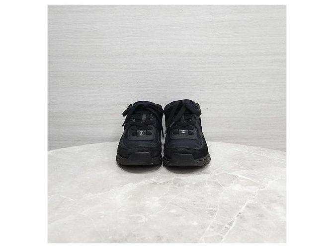 Chanel Sneakers Cruise Logo CC Nere - vista 2