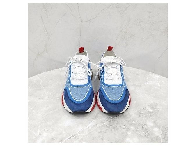 Hermès Addict Sneakers Blue Jeans - vista 2