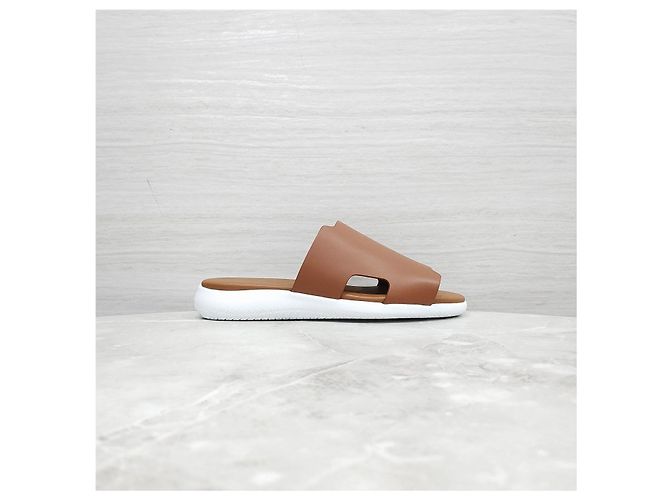 Hermès Sandali Emblem Oro - vista 15