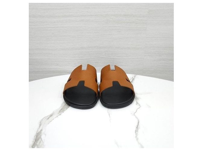 Hermès Sandal Slipper Izmir Appson Gold - vista 2