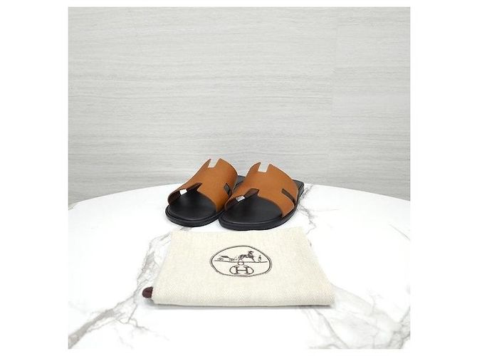 Hermès Sandal Slipper Izmir Appson Gold - vista 7