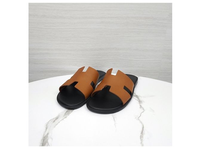 Hermès Sandal Slipper Izmir Appson Gold - vista 8