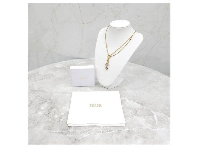 Dior Perlenkette mit kubischen Perlen - Ansicht 10