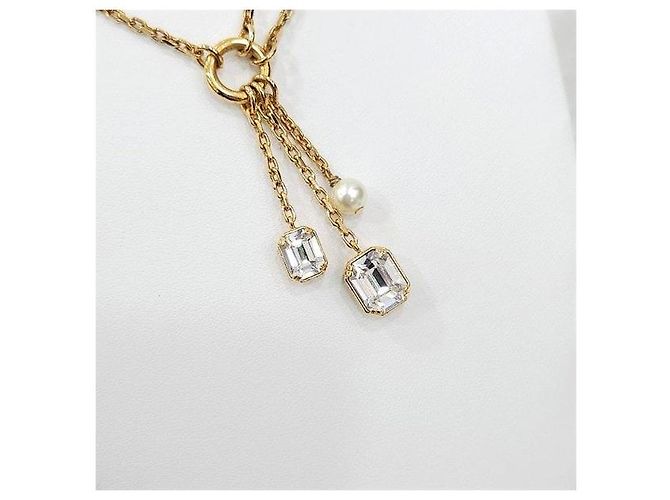 Dior Perlenkette mit kubischen Perlen - Ansicht 7