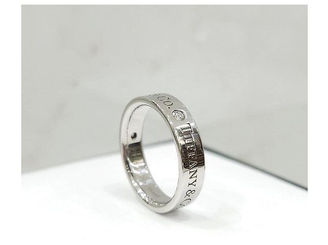 Tiffany & Co Anillo Alianza de Diamantes Brillantes Talla - vista 10