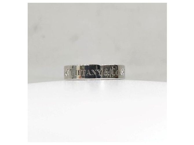 Tiffany & Co Anillo Alianza de Diamantes Brillantes Talla - vista 2