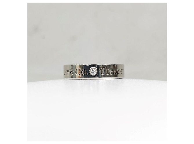 Tiffany & Co Anillo Alianza de Diamantes Brillantes Talla - vista 7