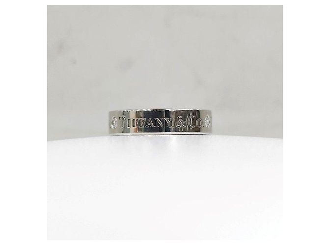 Tiffany & Co Anillo Alianza de Diamantes Brillantes Talla - vista 8