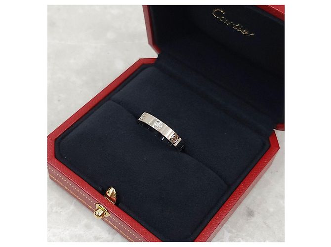 Cartier LOVE Ring mit Diamant in Weißgold - Ansicht 11