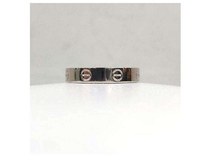 Cartier LOVE Ring mit Diamant in Weißgold - Ansicht 2