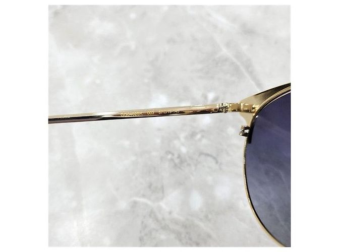 Gucci Gafas de sol de montura dorada - vista 5