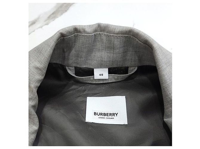 Burberry Bomber Grigio - vista 8