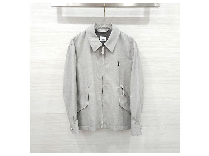 Burberry Bomber Grigio - vista 9