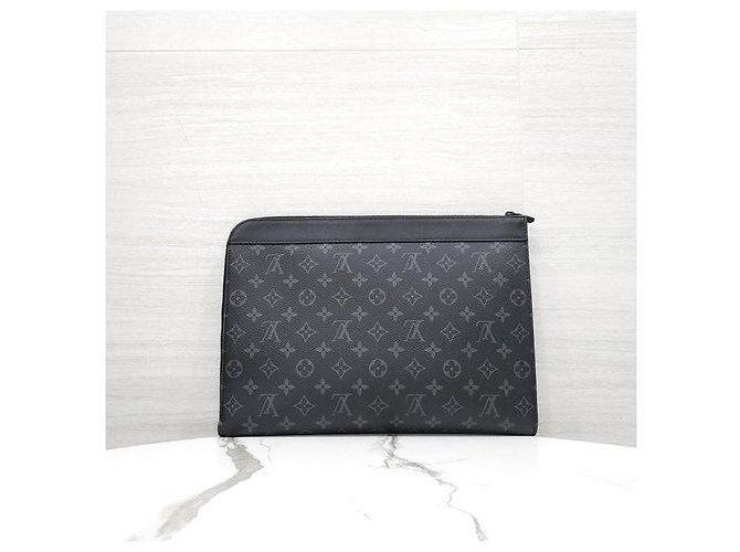 Louis Vuitton Pochette Jour GM Monogram Eclipse Clutch - Ansicht 3