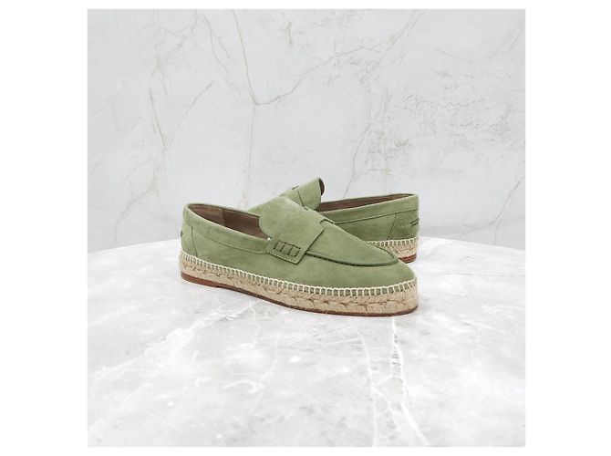 Hermès Espadrillas Green Trip - vista 12