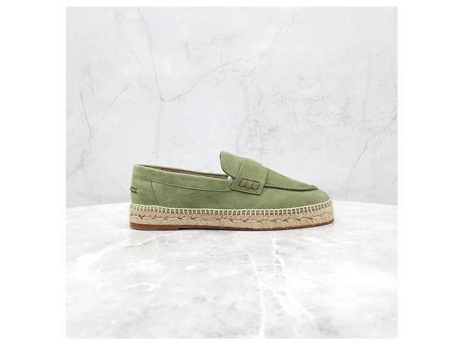 Hermès Espadrillas Green Trip - vista 15