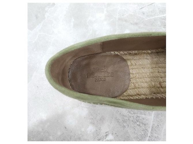 Hermès Espadrillas Green Trip - vista 8