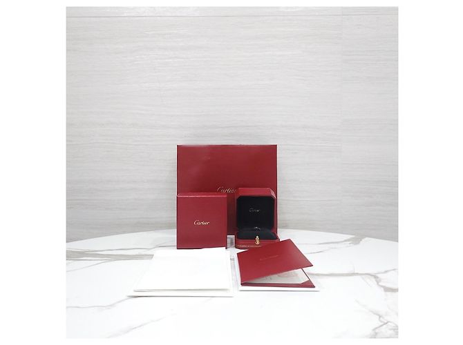 Cartier Anello Love Band Oro Bianco Small - vista 12