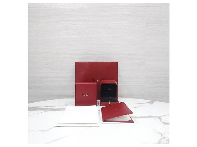 Cartier Anello Love Band Oro Bianco Small - vista 6