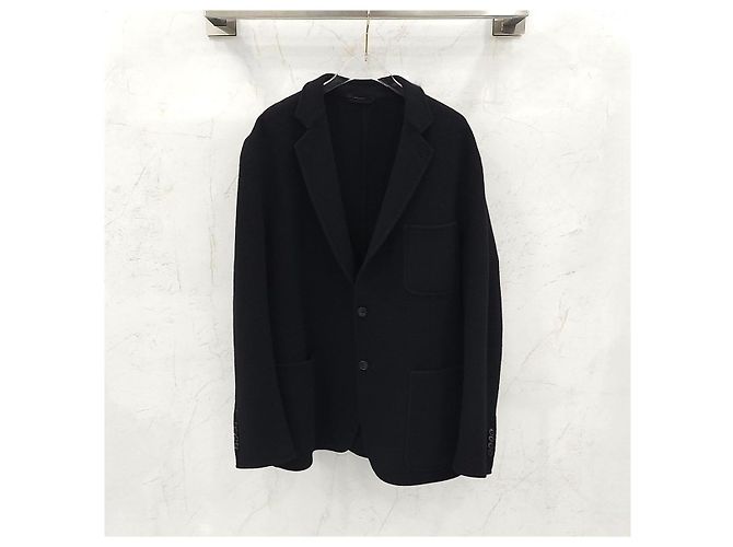 Hermès Schwarze Kaschmirjacke - Ansicht 5