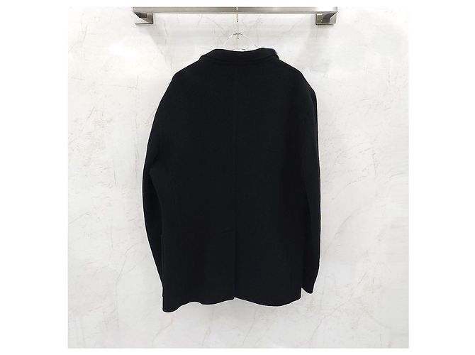 Hermès Schwarze Kaschmirjacke - Ansicht 6