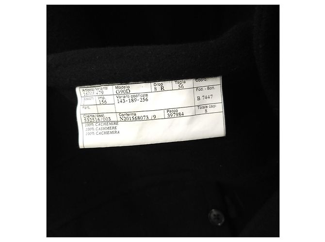 Hermès Schwarze Kaschmirjacke - Ansicht 8