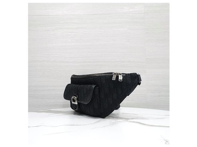 Dior Borsa Cintura Oblique Jacquard - vista 12