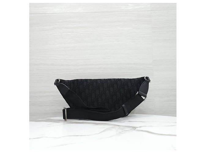 Dior Borsa Cintura Oblique Jacquard - vista 13