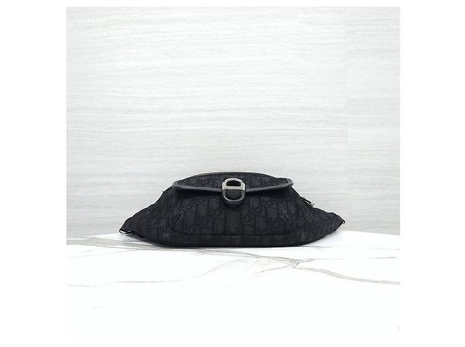 Dior Borsa Cintura Oblique Jacquard - vista 9