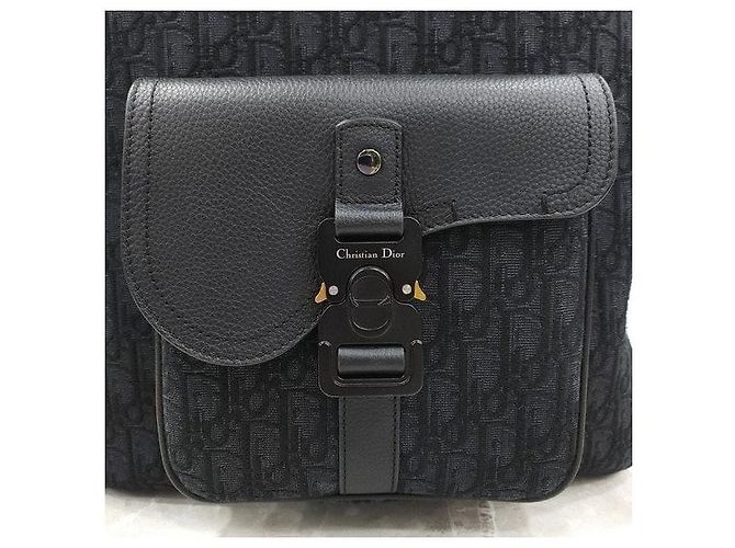 Dior Oblique Saddle Jacquard Zip Backpack - view 7