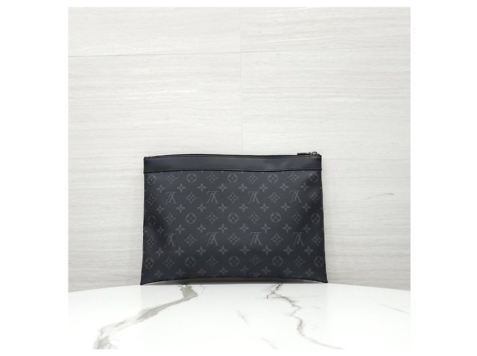 Louis Vuitton Borsa a pochette Apollo GM Monogram Eclipse - vista 12