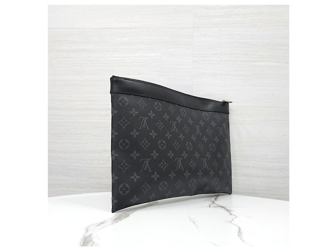 Louis Vuitton Borsa a pochette Apollo GM Monogram Eclipse - vista 14