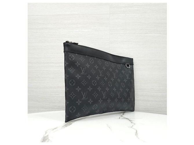 Louis Vuitton Borsa a pochette Apollo GM Monogram Eclipse - vista 4