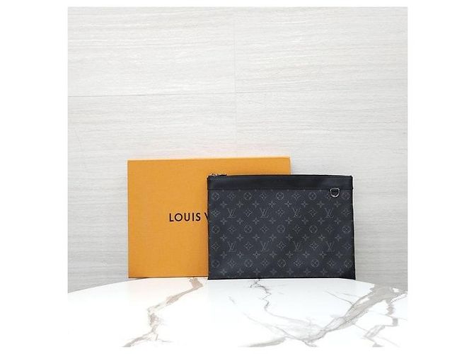 Louis Vuitton Borsa a pochette Apollo GM Monogram Eclipse - vista 9