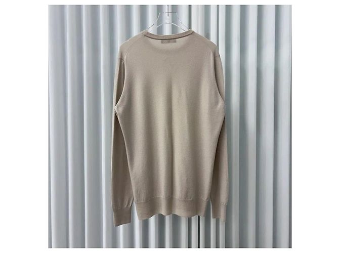 Loro Piana Baby Cashmere Strickpullover beige - Ansicht 2