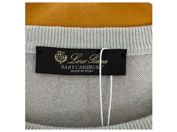Loro Piana Baby Cashmere Strickpullover beige - Ansicht 5