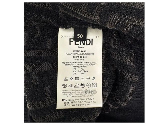 Fendi Strickware mit FF-Logo-Monogramm - Ansicht 5