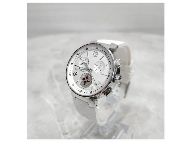 Louis Vuitton Reloj de Cuarzo Tambour Blanco - vista 11