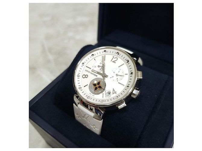 Louis Vuitton Reloj de Cuarzo Tambour Blanco - vista 7